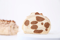 Рулет меренговый «Шоколадный» с кофе